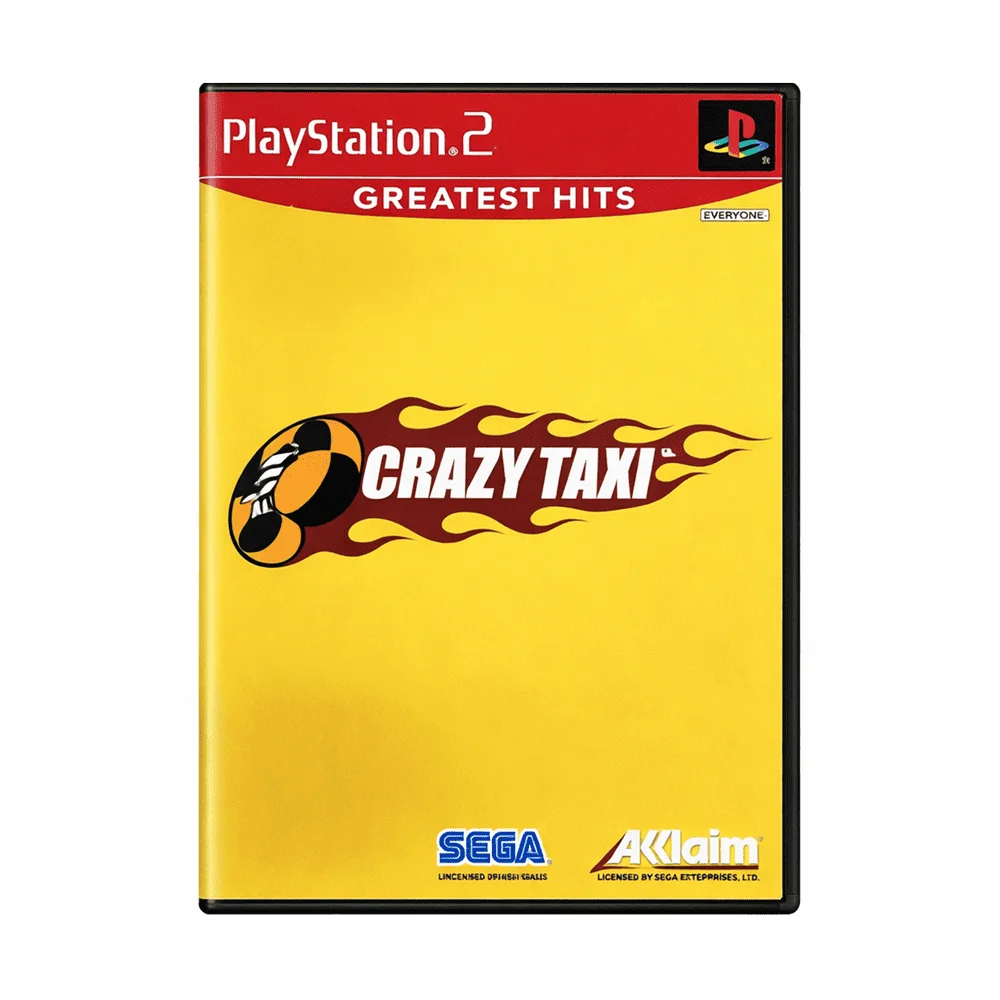 Jogo Crazy Taxi Greatest Hits Ps2 Físico (lacrado)