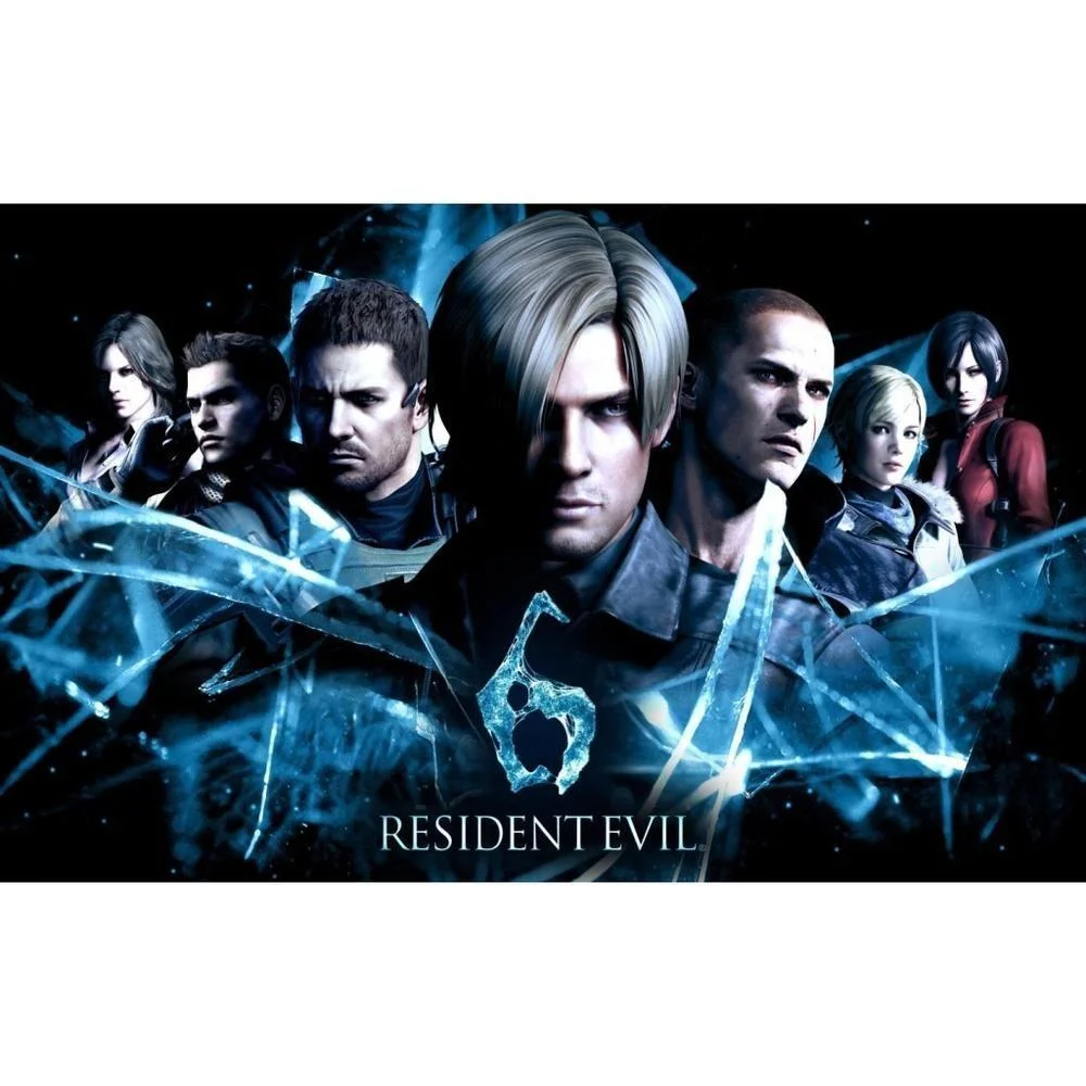 Game Resident Evil 6 Para XBOX 360 Mídia Física