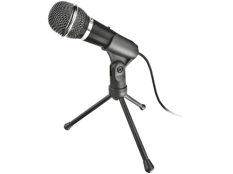 Microfone com Fio Trust Condensador, 2.50m - 21671