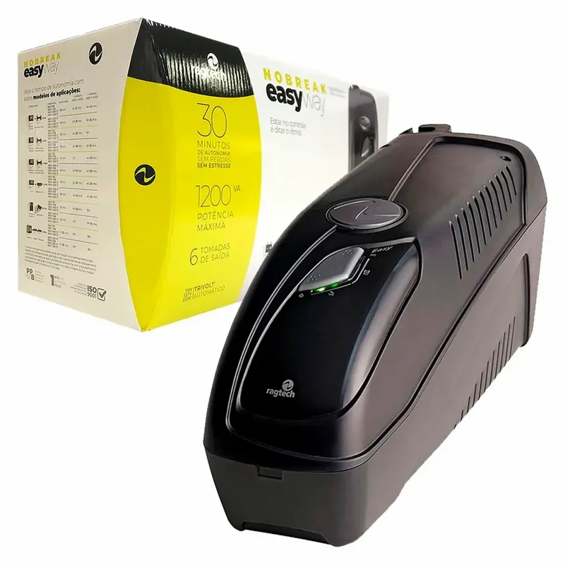 Nobreak Easy Way 1200va Std-ti 1x7ah Biv/115v 4133 Ragtech .