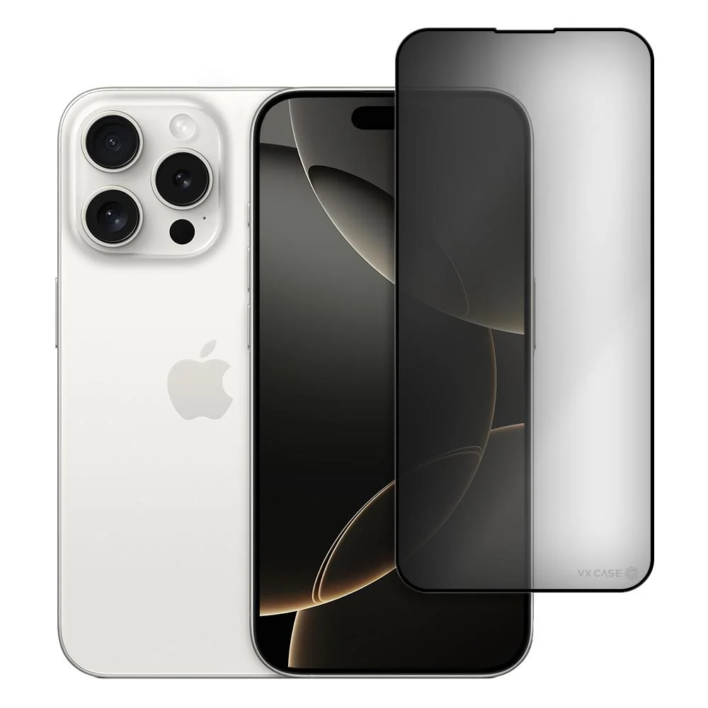 Película De Privacidade Para Iphone 16 Pro Max - Safira - Transparente