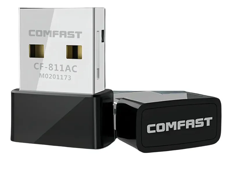 Mini Adaptador Wifi Usb Dual Band Comfast 650mbps 2.4/5ghz Para WINDOWS E Mac