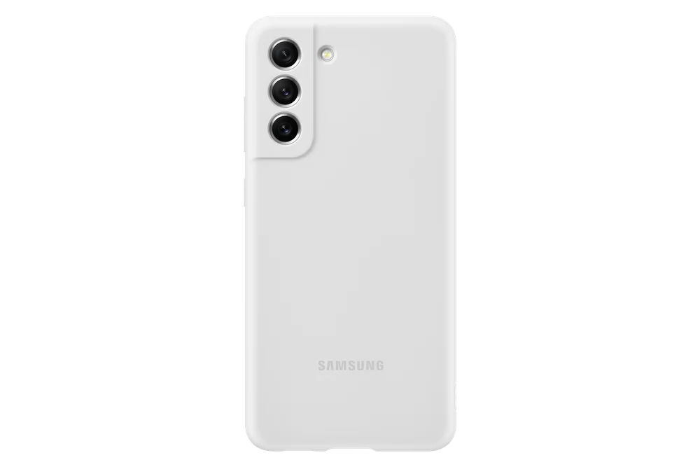 Capa Samsung Galaxy S21 Fe, 6.4 Pol, Silicone Cover, G990, Branca