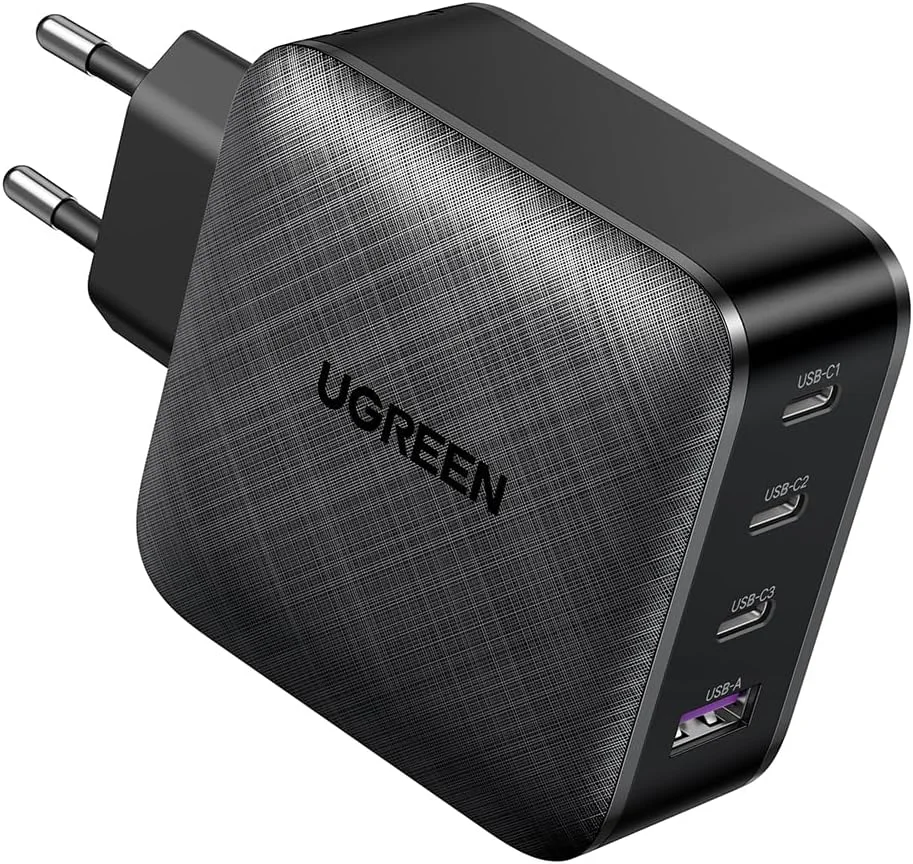 Carregador Rápido Ugreen Nexode 65w Ganinfinity Com (4 Portas) Múltiplos Protocolos