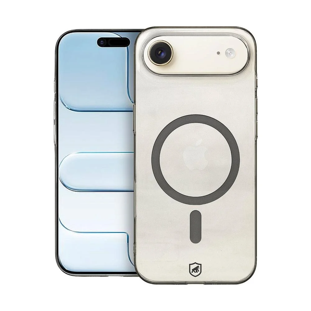 Capa Para Iphone Air - Crystal Slim Magsafe - Não Amarela - Titanium - Gshield