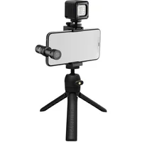 Kit Rode Vlogger, Ios Edition, Microfone Shotgun Para Filmagem, Smathphone Conector Lightning