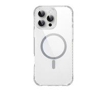 Capa Hybrid Ultra Para Iphone 16 Pro Transparente / Cinza Wiwu