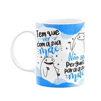Caneca Flork Pais - Fala Com A Sua Mãe!, 325ml