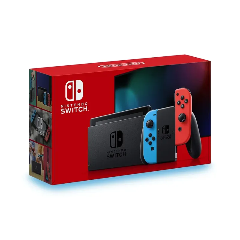 Console Nintendo Switch, Joy-con, 32Gb, Azul E Vermelho