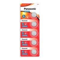 Bateria Cr2032 Botão Panasonic 10 Cartelas Com 05 Baterias Por Cartela - Pç / 10 [f108]