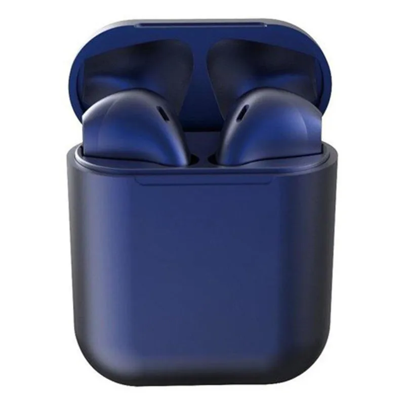 Fone De Ouvido Bluetooth Altomex Sem Fio Inpods Coloridos Macaron 5.0 I12 Tws Touch True Wireless Stereo Azul