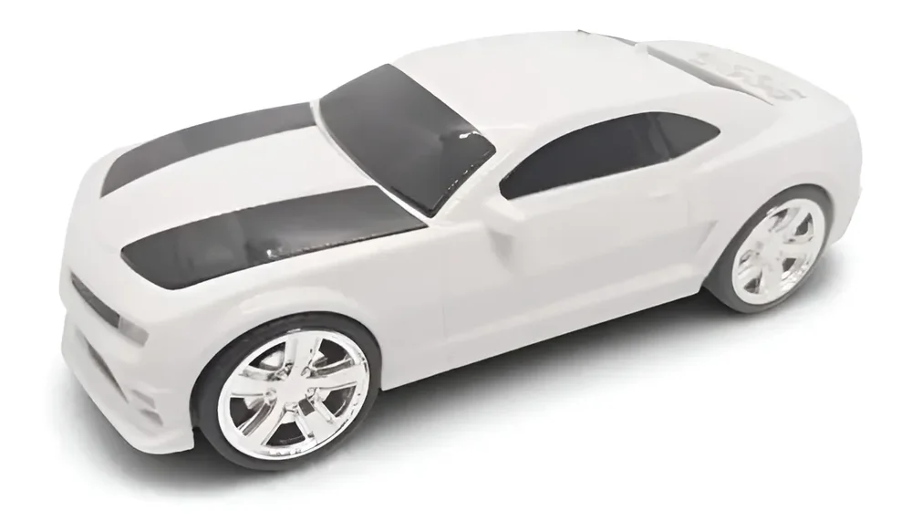 Caixa De Som Bluetooth Modelo De Camaro Portátil Multimídia 5w Rádio Fm