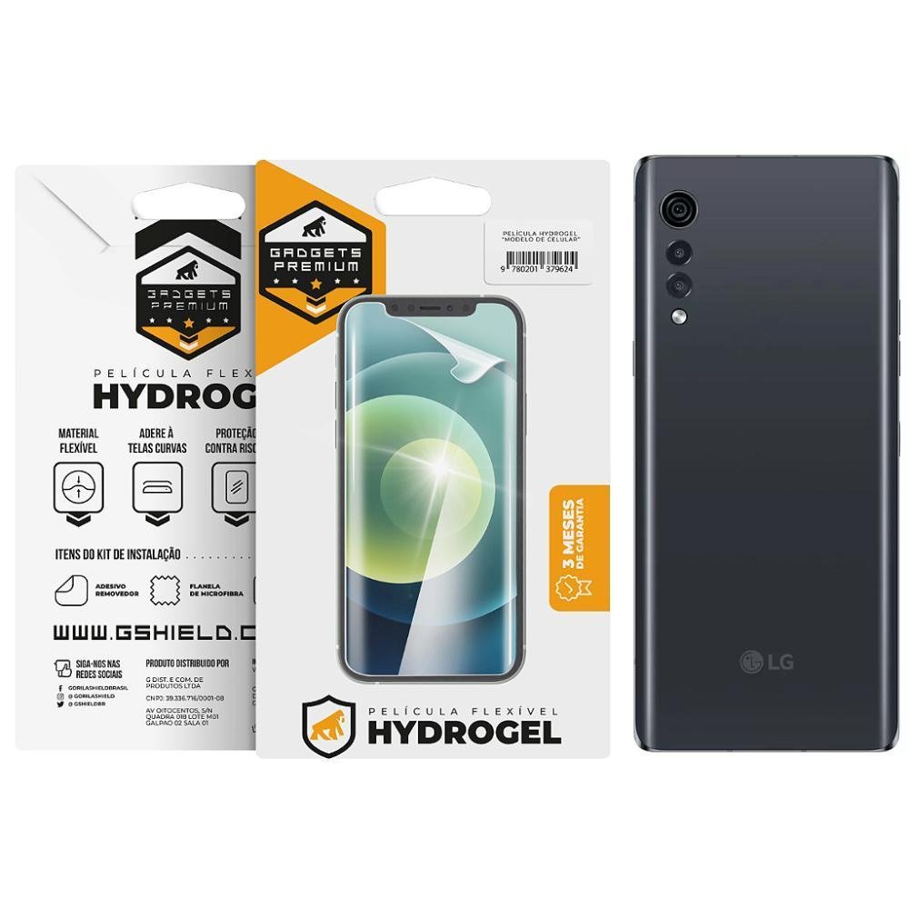 Película Para Lg Velvet - Traseira Hydrogel Hd - Gshield