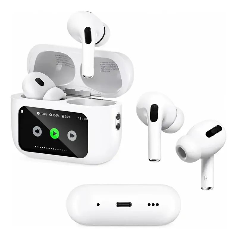 Fone Sem Fio Tela Touch Bluetooth Agold
