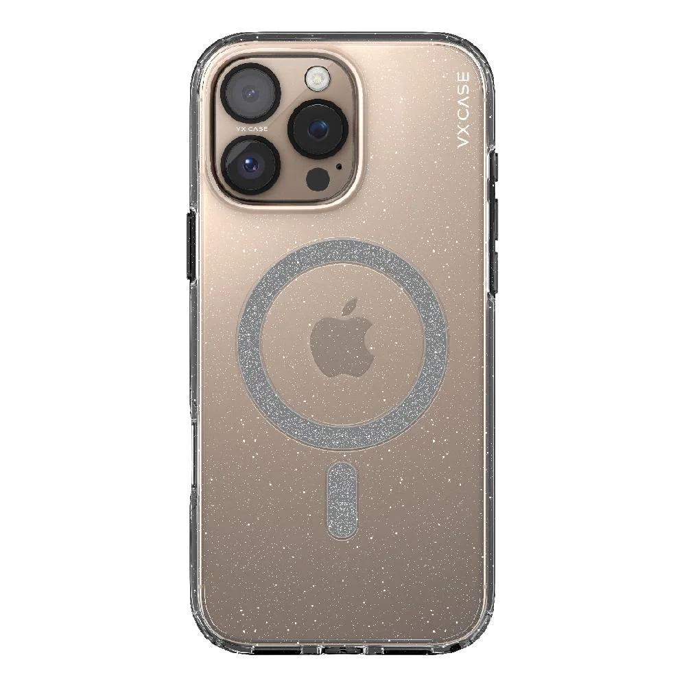Capa Magsafe Iphone 16 Pro Max Transparente - Glitter