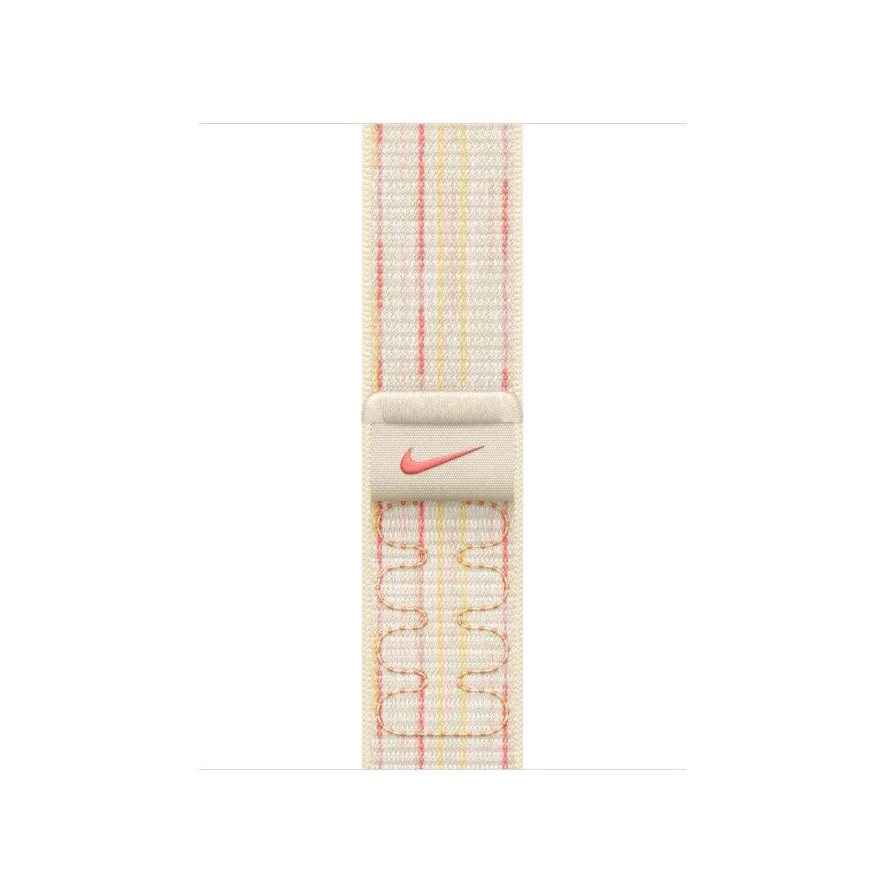 Pulseira Apple Watch Loop Esportiva Nike 46 Mm, Apple, Estelar Rosa