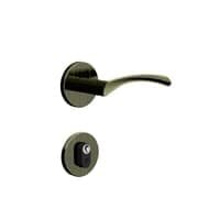Fechadura Roseta Design Externa 40mm Antique 720e11955at 3f