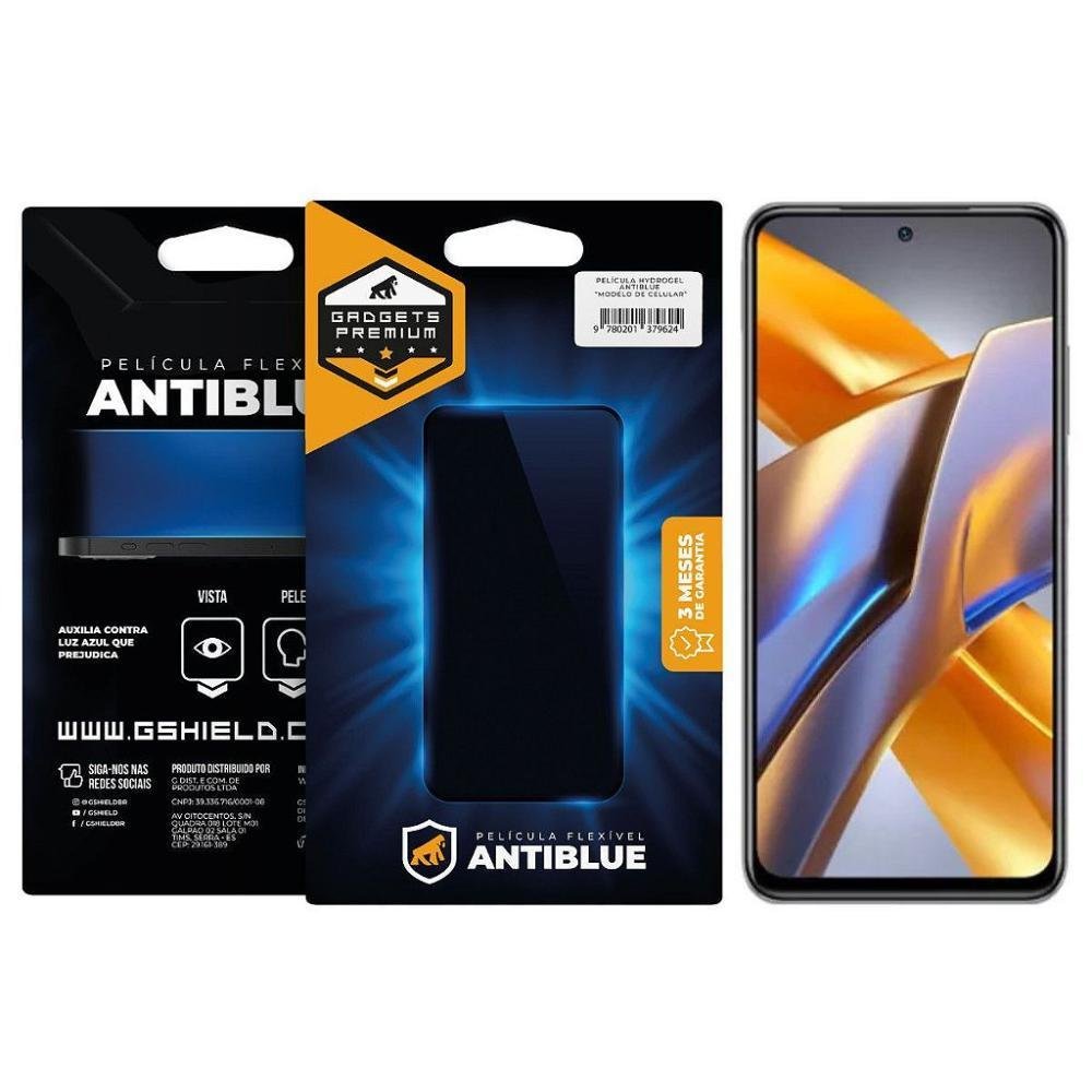 Película Gshield Para Xiaomi Poco M5s, Antiblue