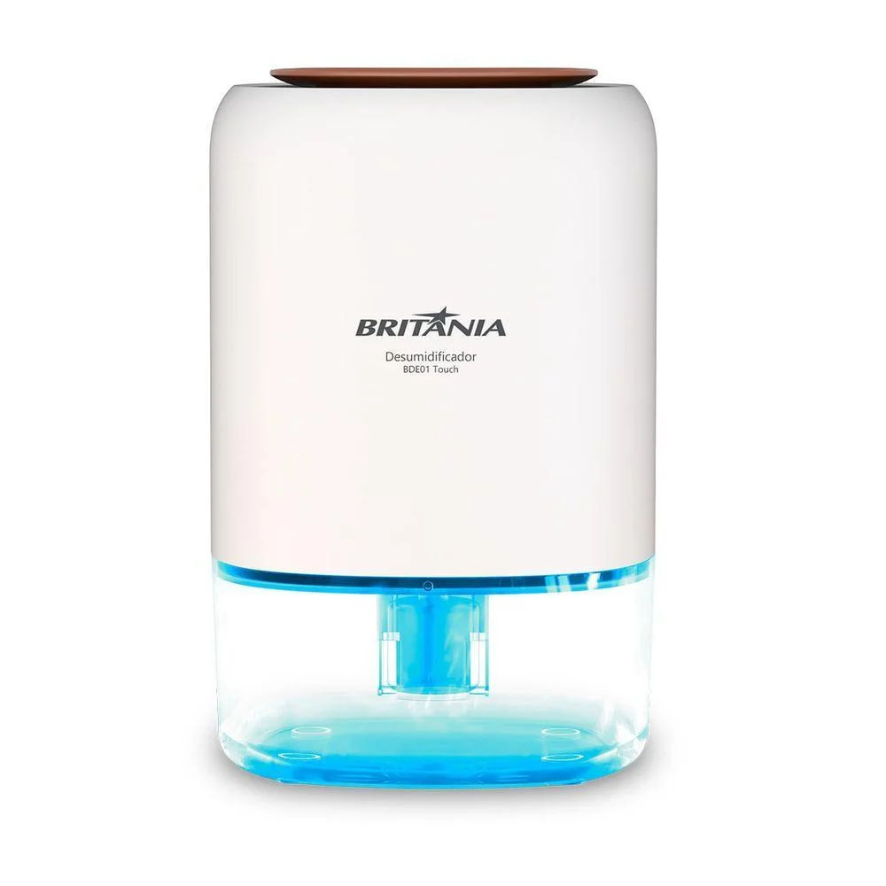 Desumidificador Britânia Bde01 7 Cores 1,1l Bivolt.