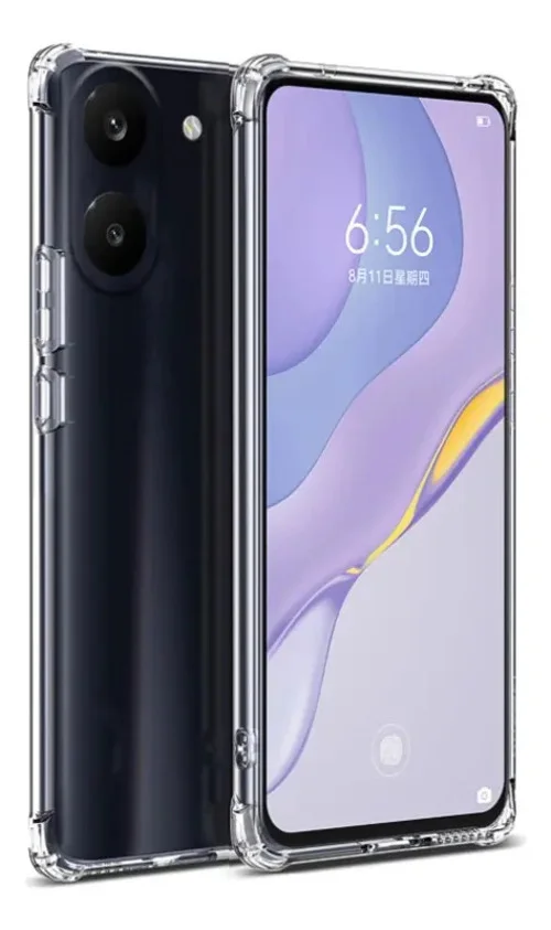 Capa Capinha Anti Impactos Para Poco X8 Pro Transparente