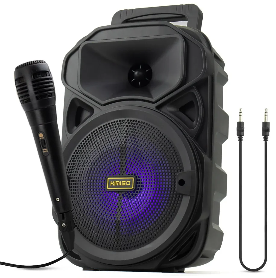 Caixa Amplificada Bluetooth, Potente 1200w, Pmpo Karaokê
