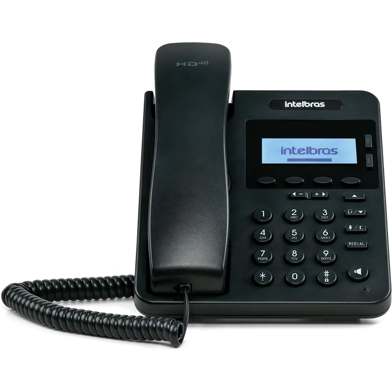 Telefone Com Tecnologia Ip E Qualidade Hd Ip S3002 Preto Intelbras