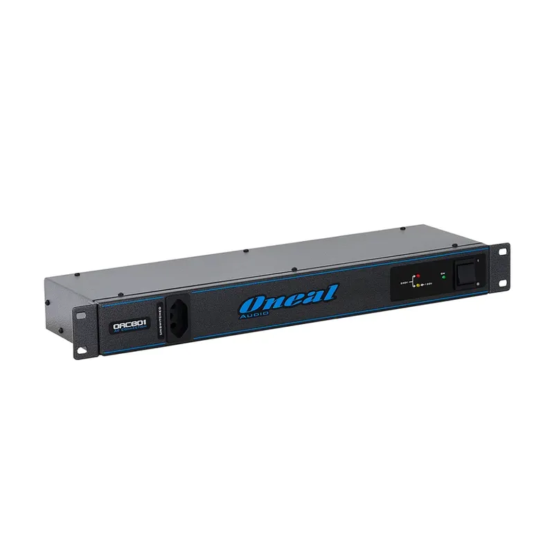 Régua 8 Tomadas Oneal Oac801d Display Lcd Cor:preto