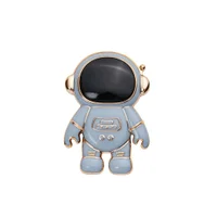 Suporte Astronauta Dobrável Compatível Com Celulares Azul claro