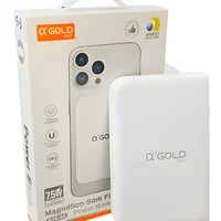 Carregador Portátil Magnético Por Indução 10.000mah – Power Bank Premium Com Carregamento Rápido, Sem Fio, Compatível Co