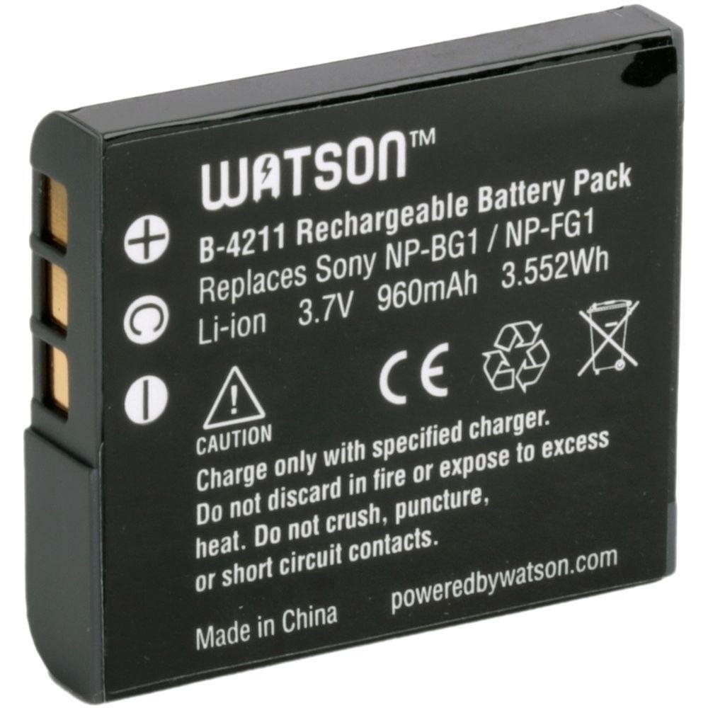 Bateria Recarregável Watson, Np-fg1 / Np-bg1 Para Sony - (b-4211)