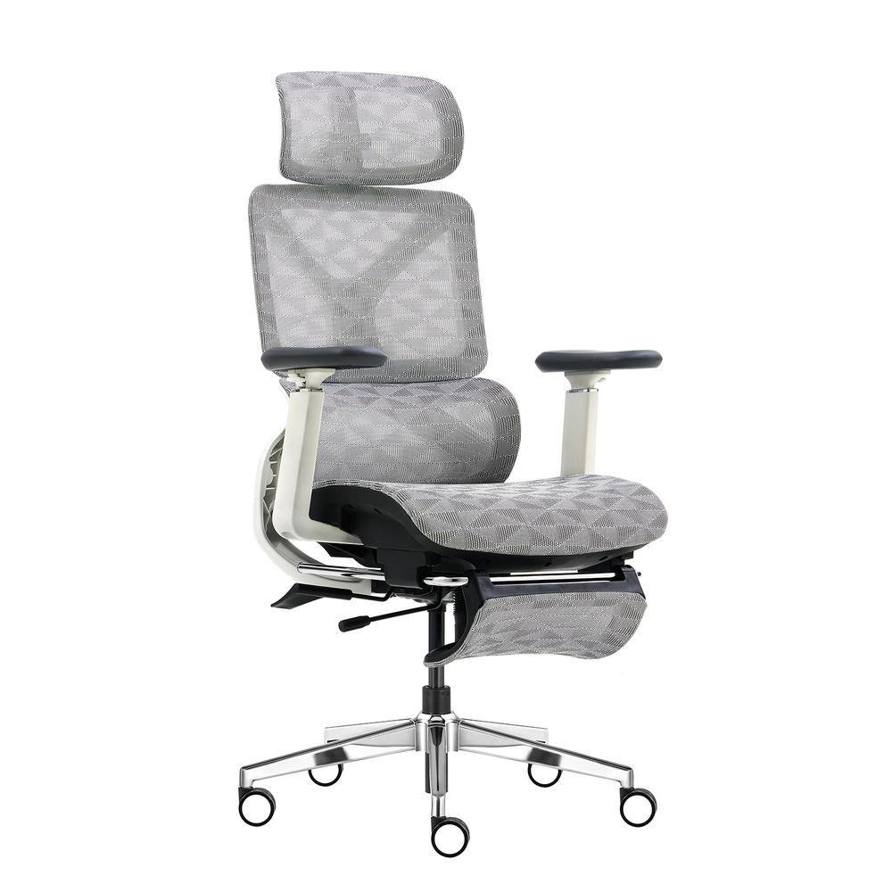 Cadeira De Escritório Ergonômica Sensetup Celentia A161 Mesh Branca