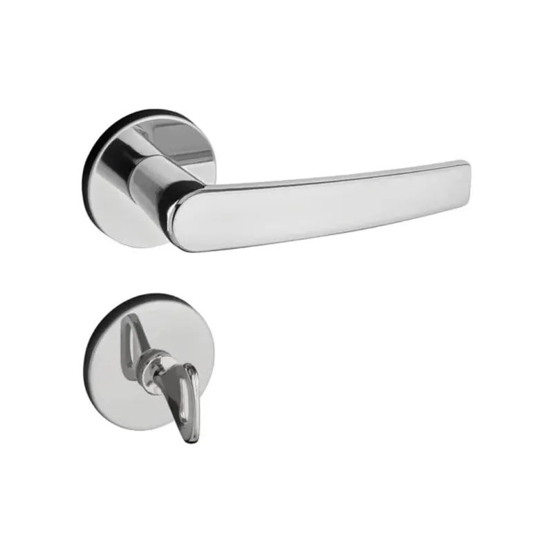 Fechadura Concept Banheiro 40mm Roseta Cromada Rr1 401-40cb Raio Cr Pado