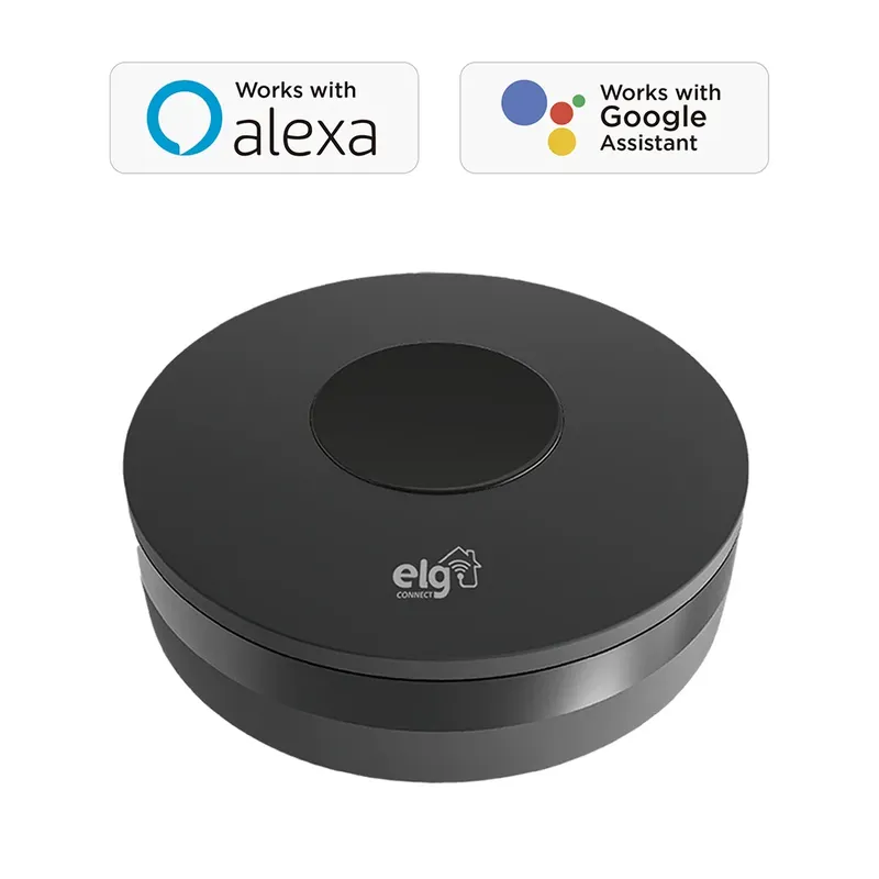 Controle Remoto Universal Ir, Wi-fi 2.4ghz, Compatível Alexa Google, Automação Residencial, Shir300, Elg