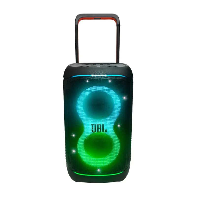 Caixa De Som Bluetooth Jbl Party Box 520 Br Preta, Resistente À Respingos Ipx4, Show De Luzes Futurista - Bivolt