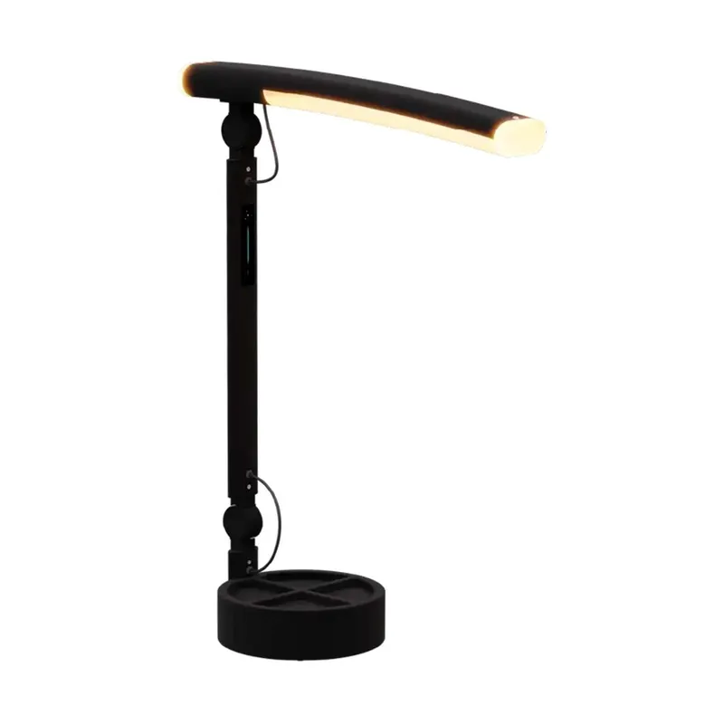 Luminária de Mesa Elements Solare LED Bivolt Preta 71182