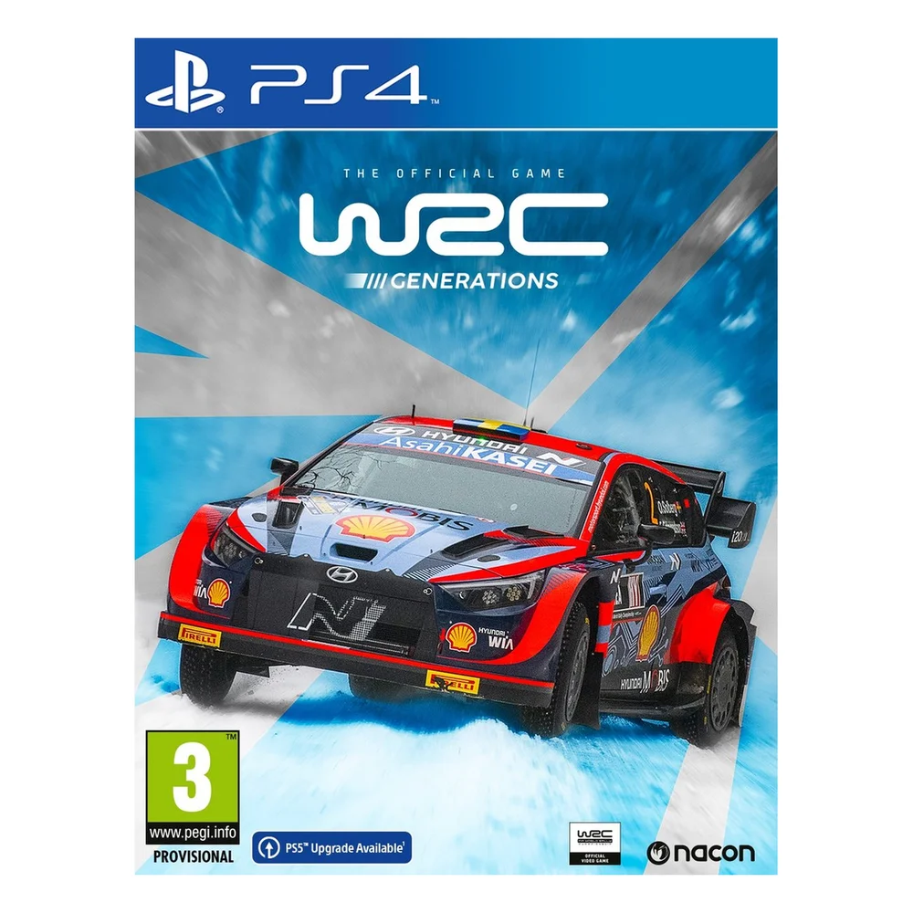 Jogo Wrc Generations Ps4 Ps5 Upgrade Europeu Novo