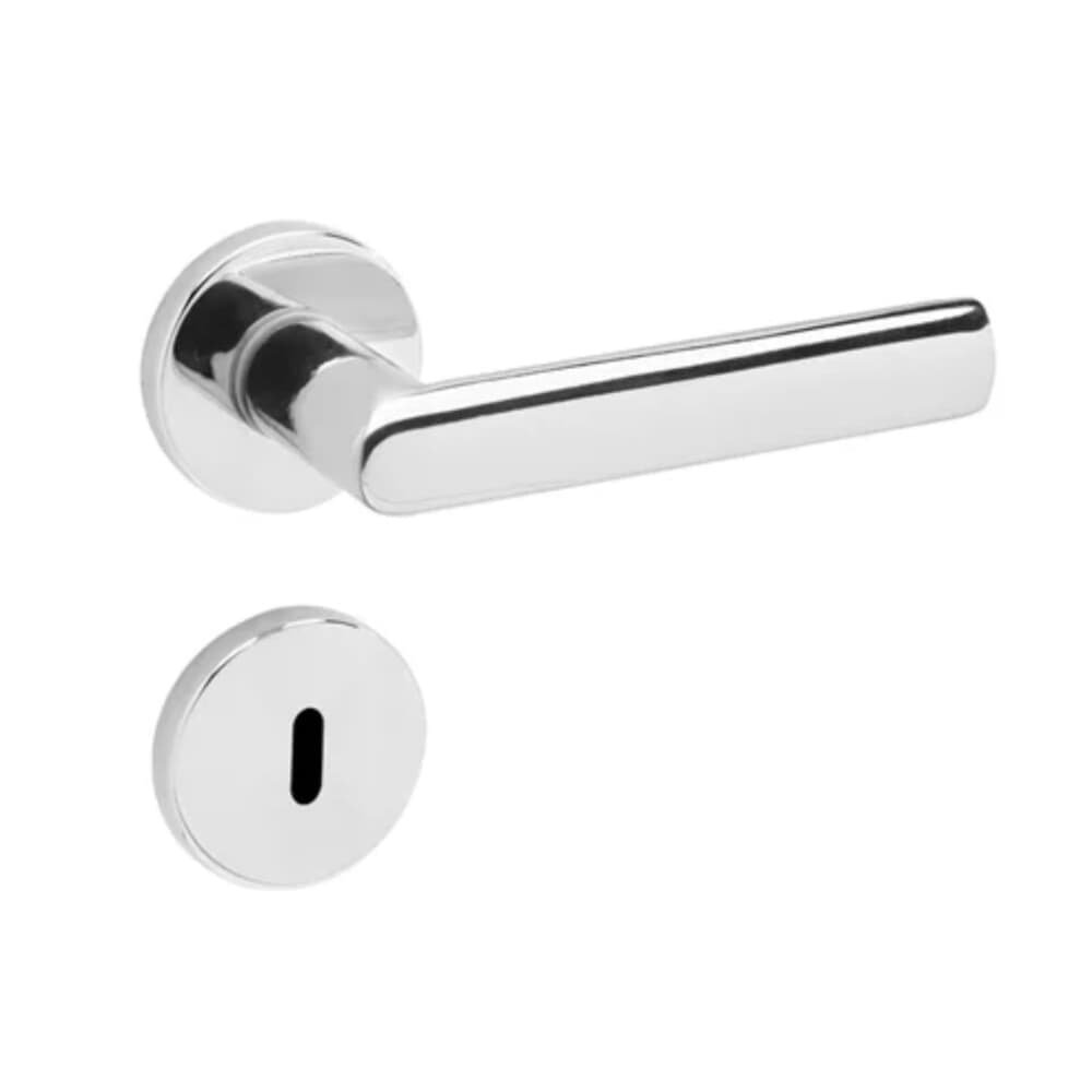 Fechadura 880 Residence Externa St1r Ros325 55mm Aço Inox Polido La Fonte