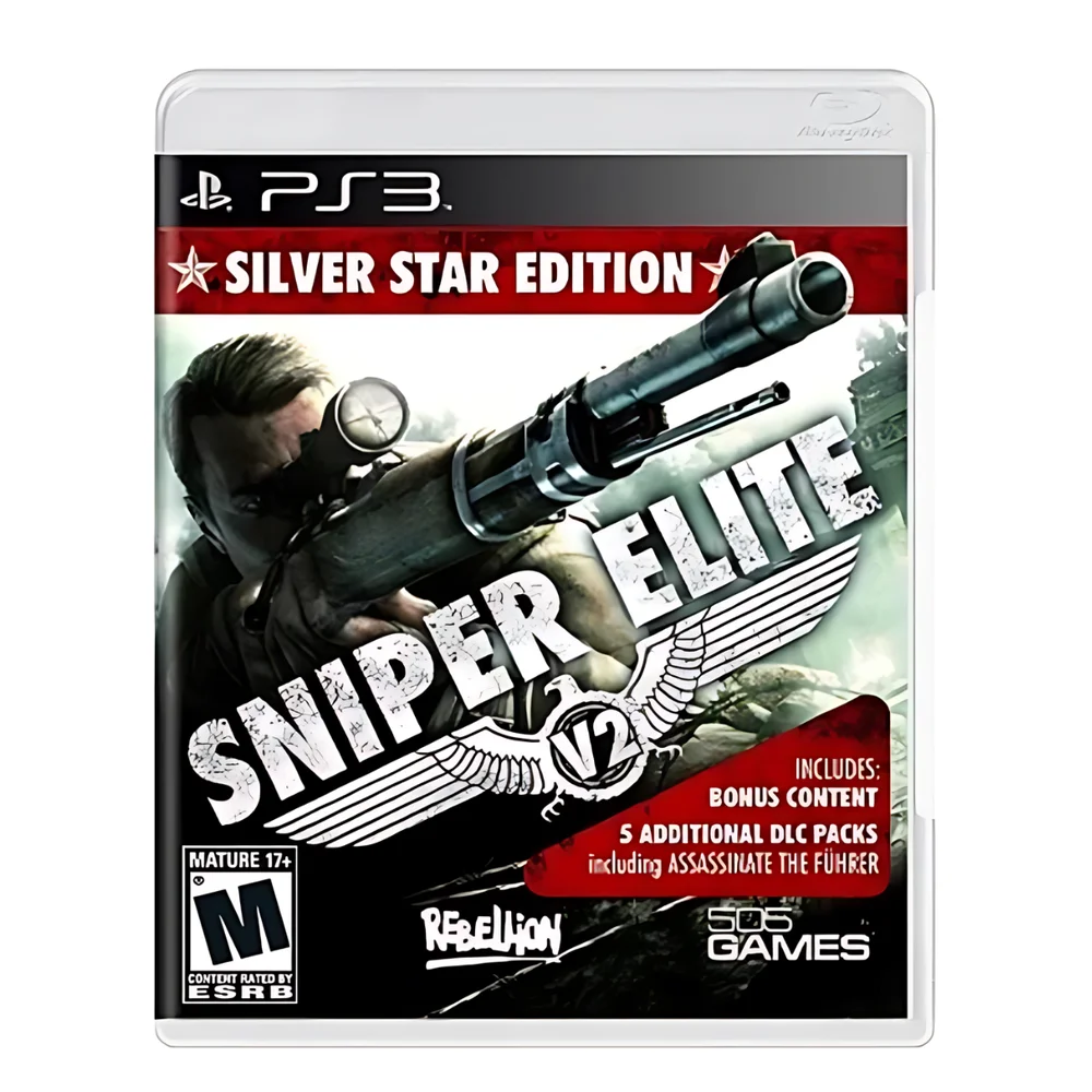 Jogo Sniper Elite V2 Ps3 Mídia Física Novo