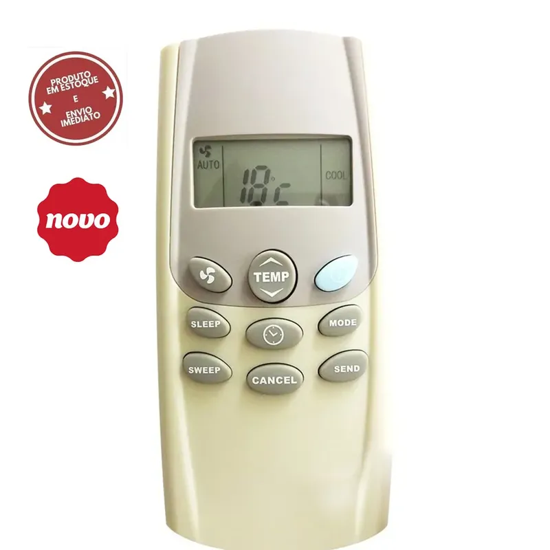 Controle Remoto Compatível Para Ar Split Carrier - 42ZQA48C5