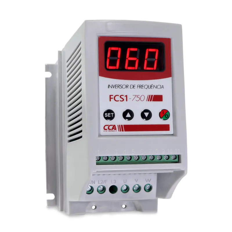 Inversor De Frequência Fcs1-750 Cca - Monofásico 0,75kw 1cv 220v