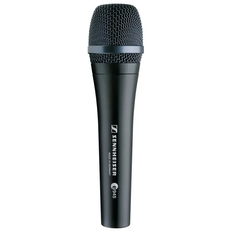 Microfone Profissional Com fio Sennheiser E 945 Dinâmico, Super Cardióide - 009422