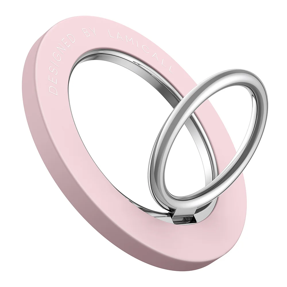 Suporte Anel Magsafe Lamicall Rs06 Para Iphone Rosa
