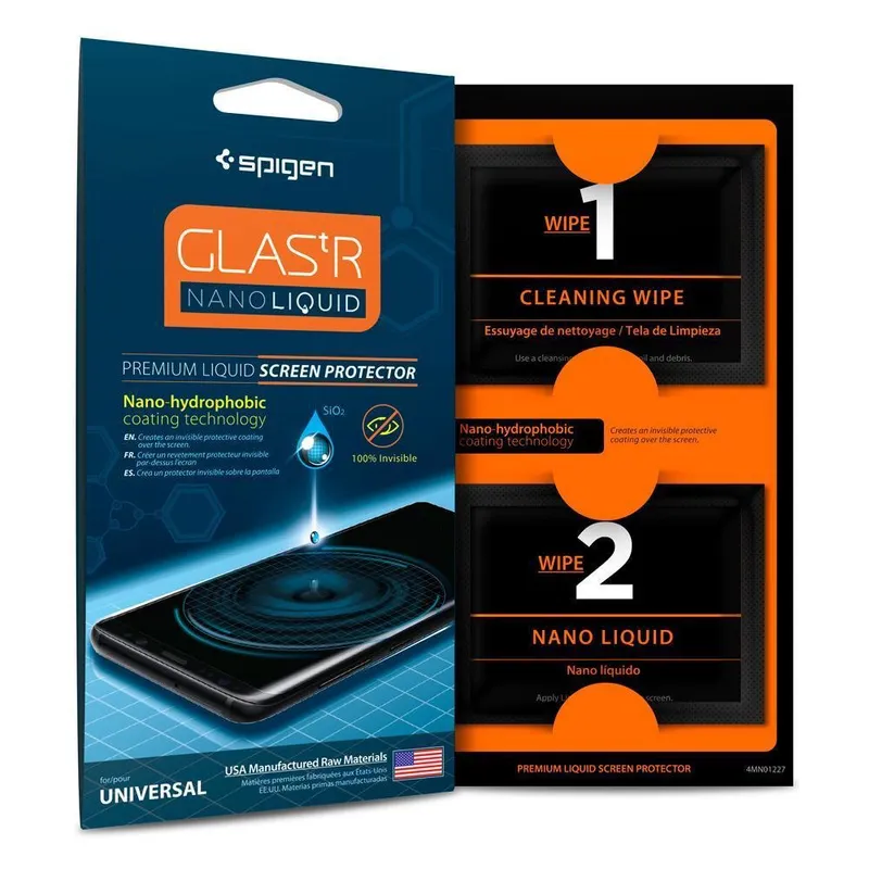 Película Protetora Spigen Glas.tr Nano Liquid Apple Samsung
