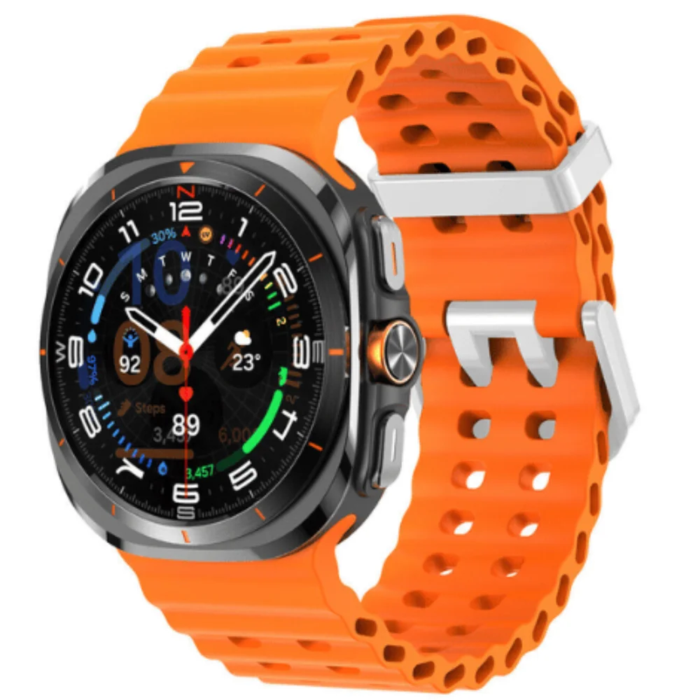Smartwatch Smart Ultra Responde Whatsapp Chamadas Chatgpt Relógio Masculino Feminino Ultra Watch Série 11 Laranja