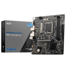 Placa Mãe MSI PRO H610M-G DDR5 Intel LGA 1700 | Terabyte
