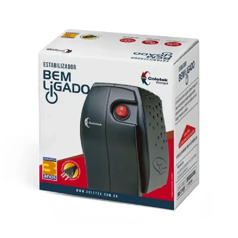 Estabilizador 500va Coletek Es-500va Mono 115v