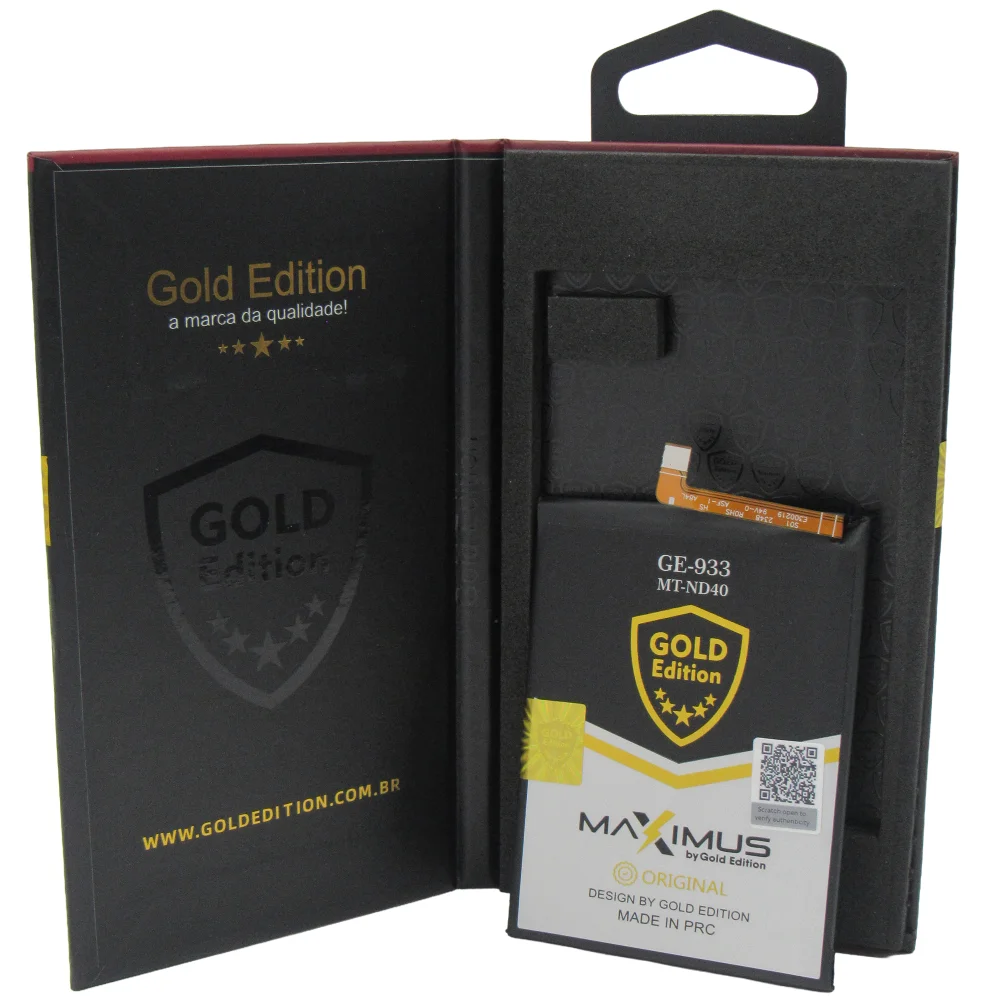 Bateria Gold Edition Ge-908 Compatível Com Moto One / G7 Play Je40