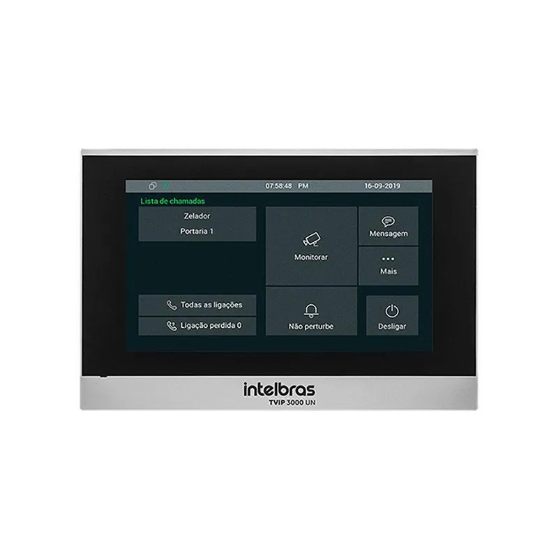 Terminal Interno Video Porteiro Ip Tvip 3000 Un