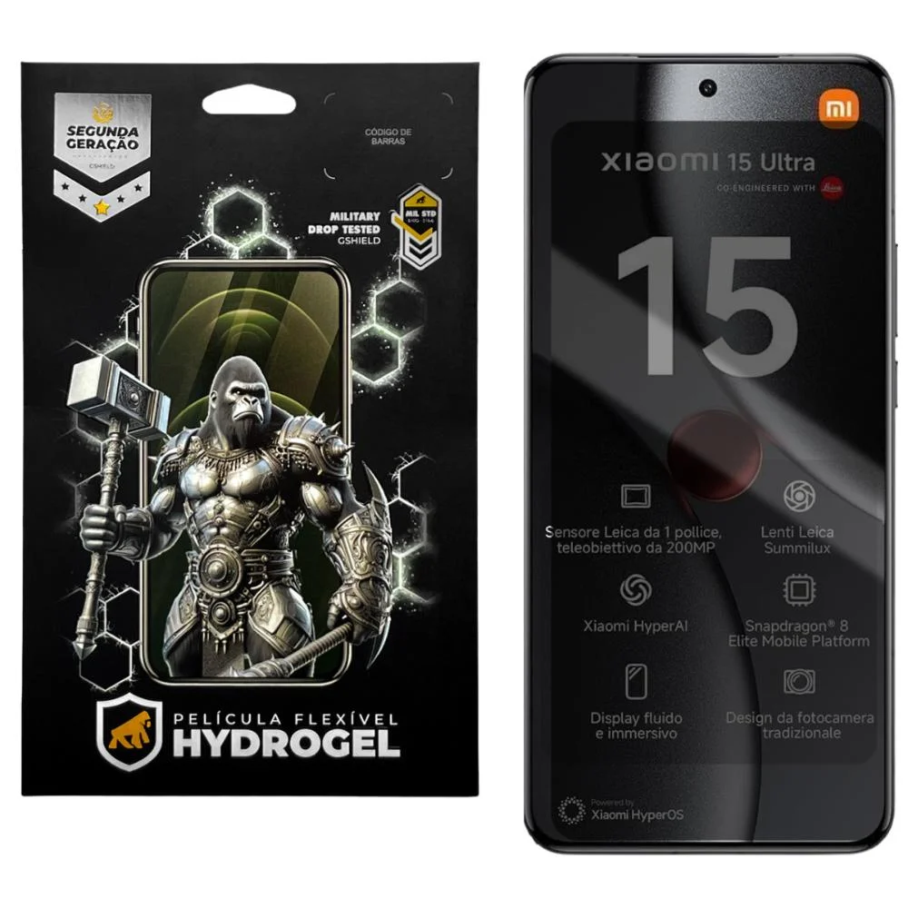 Película Para Xiaomi 15 Ultra - Privacidade Hydrogel - Gshield