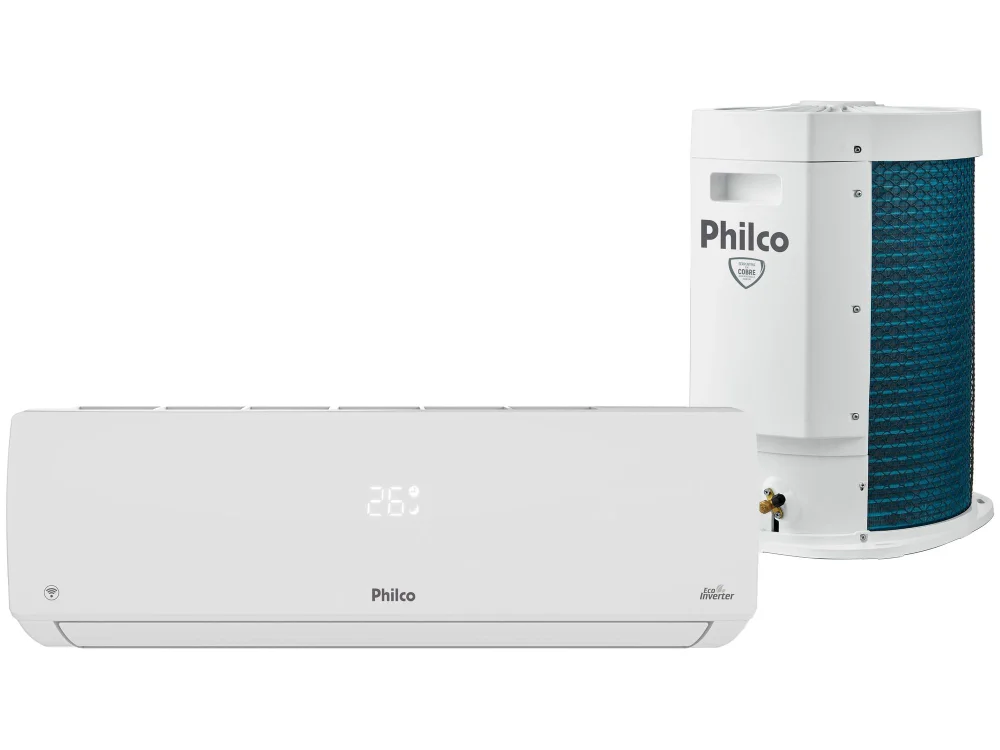 Ar Condicionado Split Philco Hi Wall Eco Inverter, 18.000 Btu/h, Frio, Monofásico, 220V, Branco - Pac18000ifm15